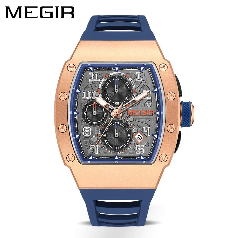 Reloj Megir 8411 — Azul
